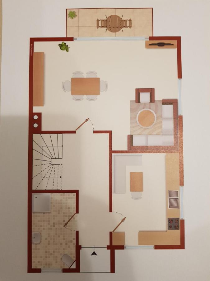 Ferienhaus Taucherperle Hemmoor Eksteriør billede